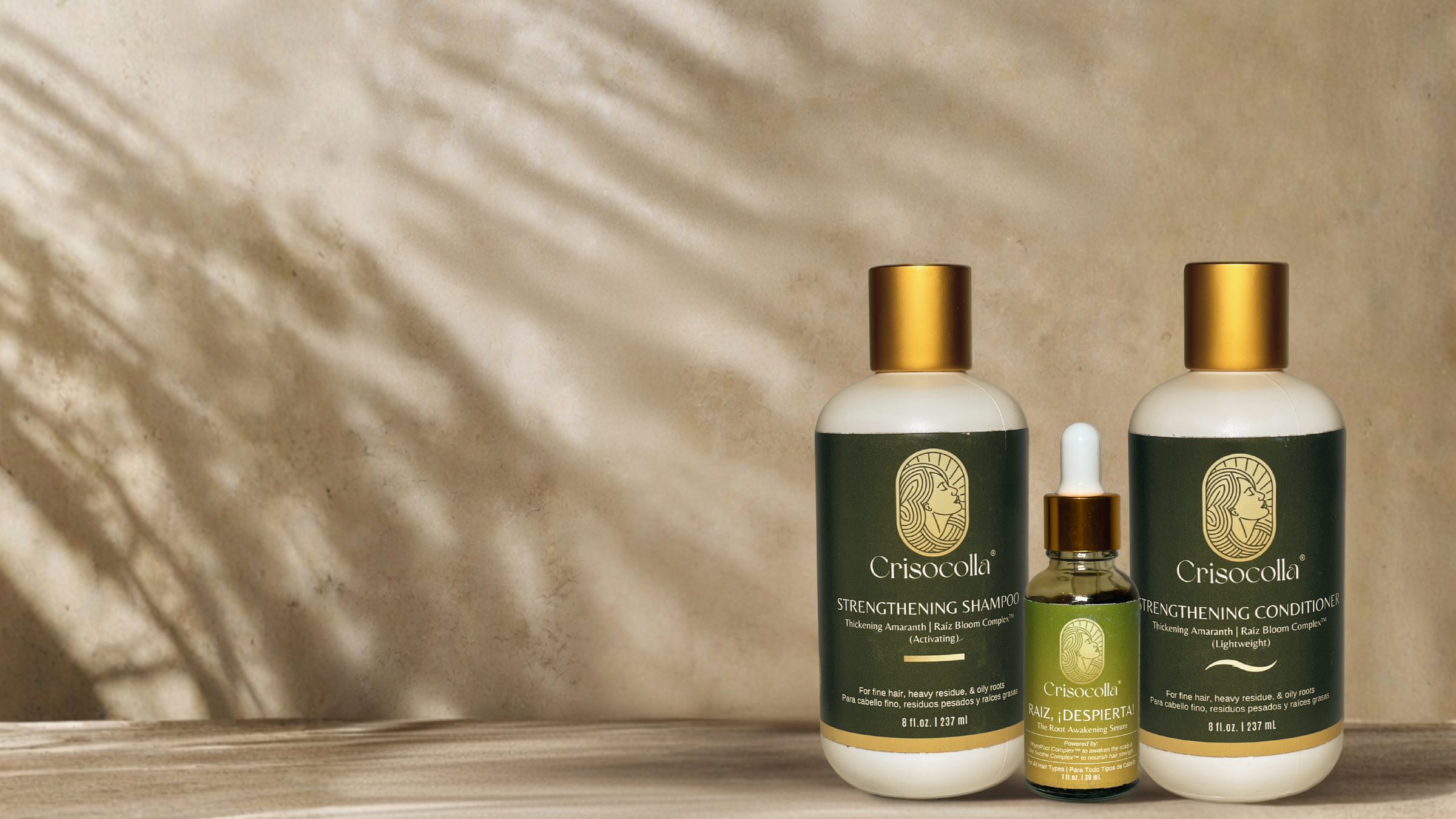 BotaniRaíz™ Ritual | Scalp Strengthening System — Crisocolla