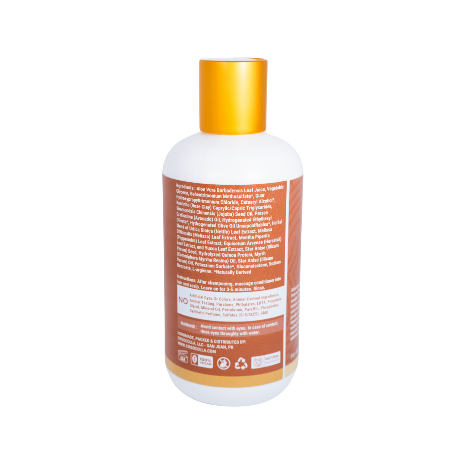 NaturaGlow Natural Conditioner - Silky, Detangle, Nourish