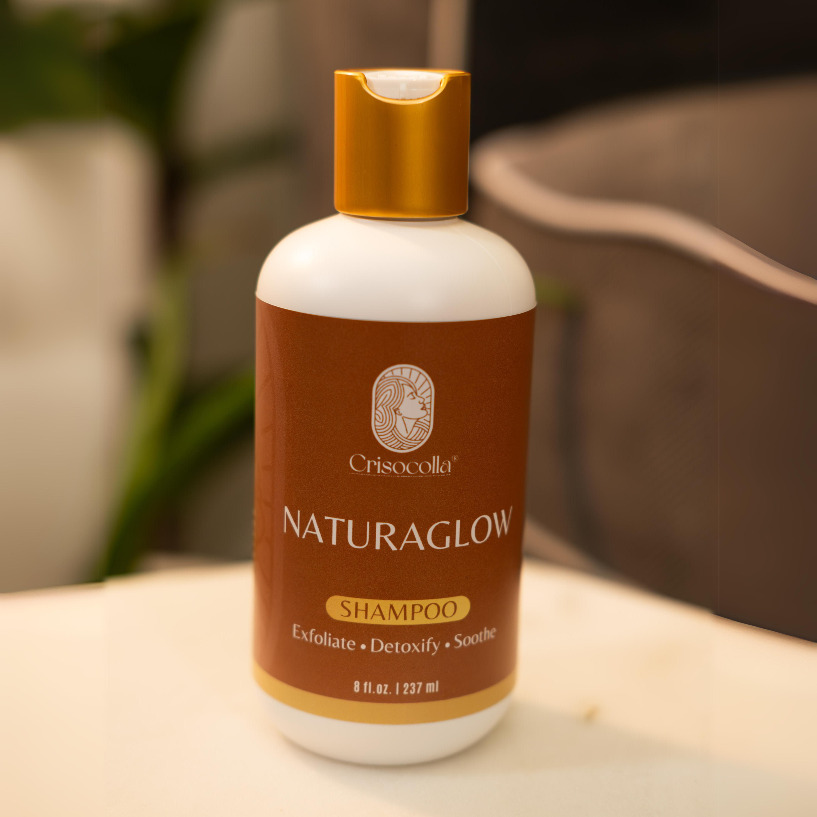 NaturaGlow - Natural Clarifying, Exfoliating &amp; Detoxifying Shampoo